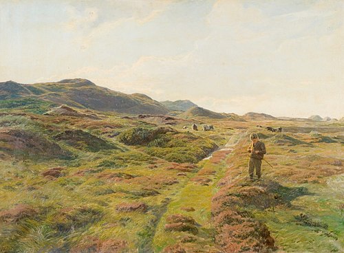 Inden for klitterne, Svinkløv, 1905, Knud Erik Larsen