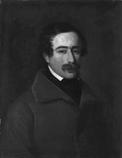 Portrait d'homme, 1843, Antonio María Esquivel