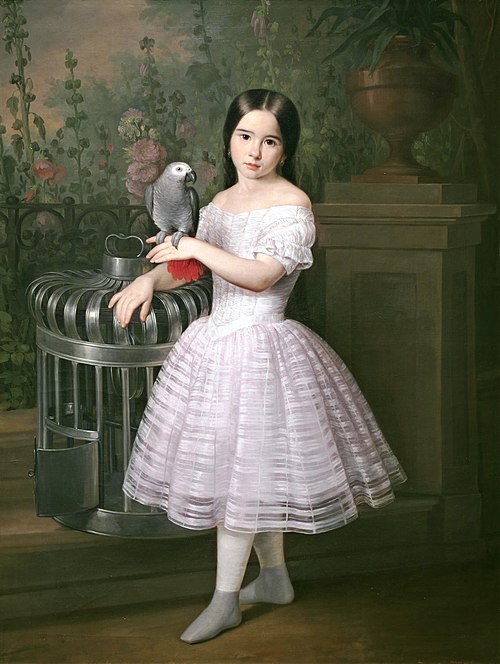 Rafaela Flores Calderón, 1842, Antonio María Esquivel