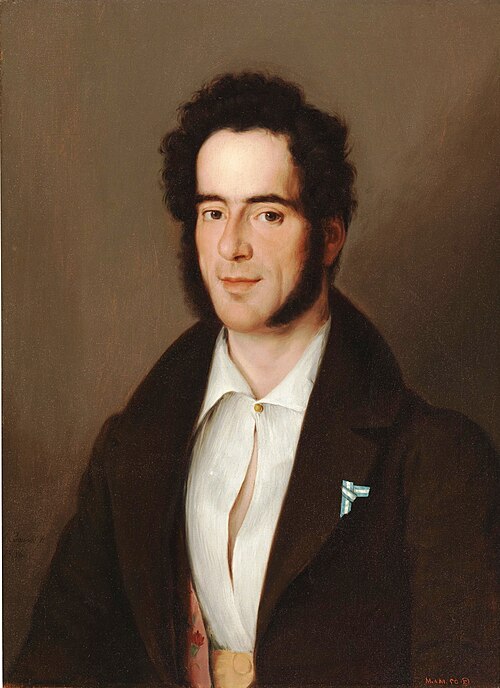 Santiago Miranda, 1832, Antonio María Esquivel