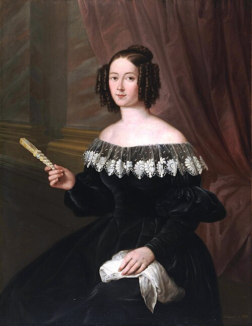 Pilar Gandiola, 1838, Antonio María Esquivel