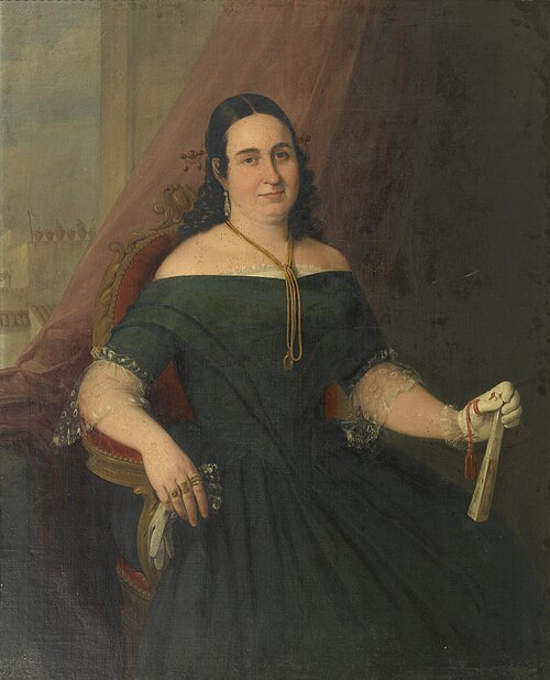 Retrato de señora, 1842, Antonio María Esquivel