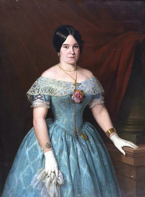 Retrato de señora, 1843, Antonio María Esquivel