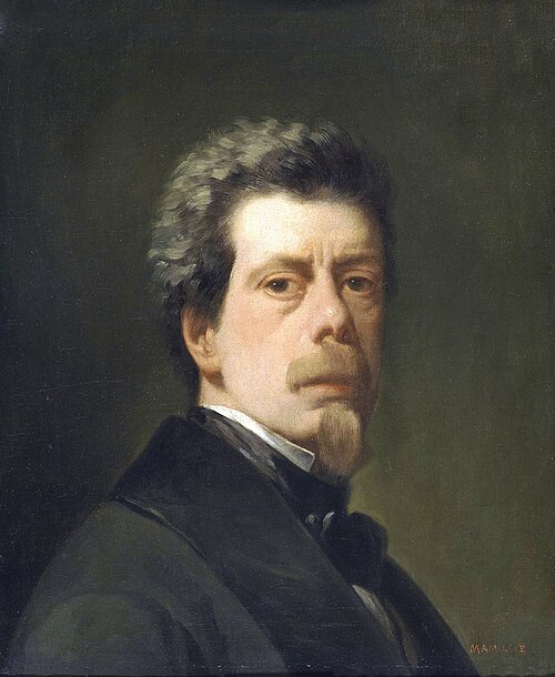 Autorretrato, 1856, Antonio María Esquivel