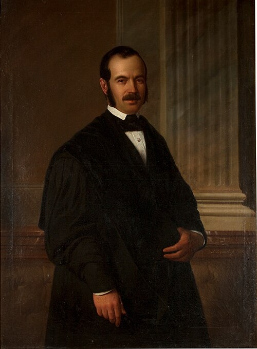 Retrato de caballero togado, 1852, Antonio María Esquivel