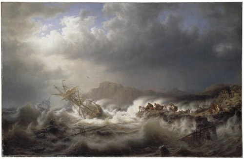 Shipwreck, 1853, Marcus Larson
