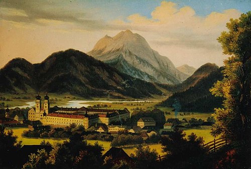Admont um 1840, , Anton Schiffer