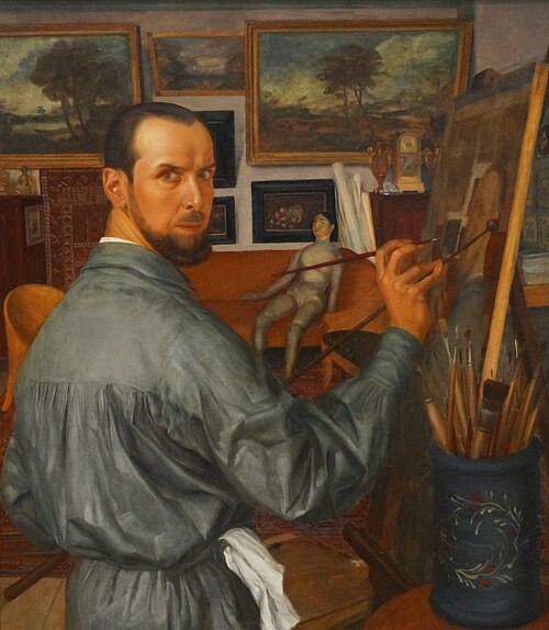 Self-Portrait, 1917, Alexandre Iacovleff