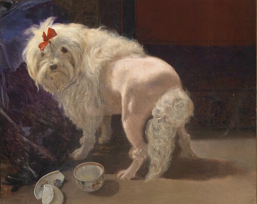 Die zerbrochene Schale, 1906, Anton Schrodl