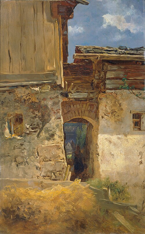 Small Alley in Hallstatt, , Anton Schrodl