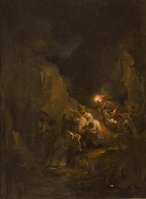 Robbery Scene, 1823, Alexander Lauréus