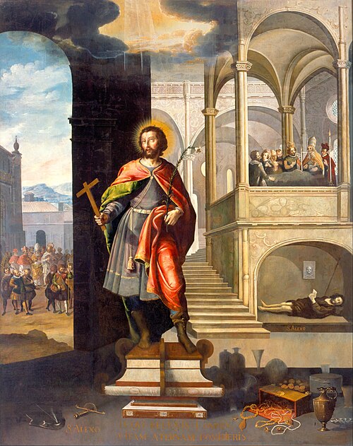 Saint Alexius, 1653, José Juárez