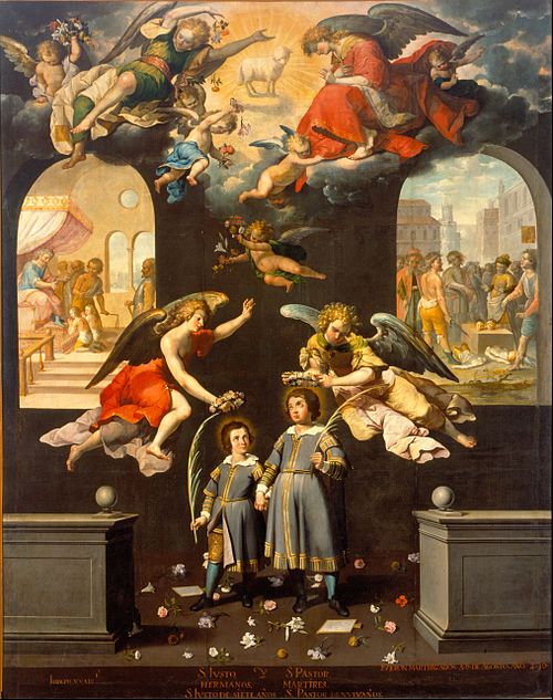 Saint Justus and Saint Pastor, 1653, José Juárez