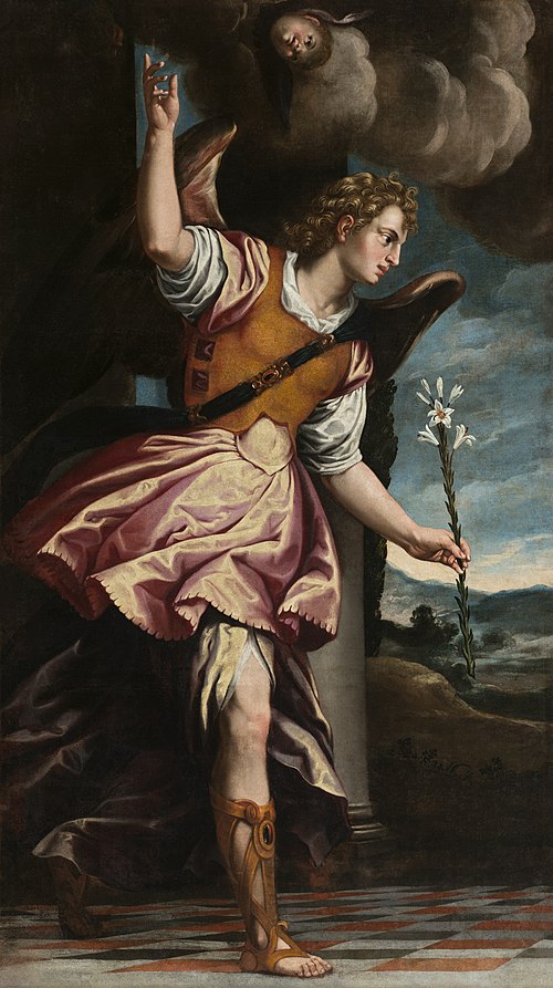 El Arcángel Gabriel, 1620, Juan Luis Zambrano