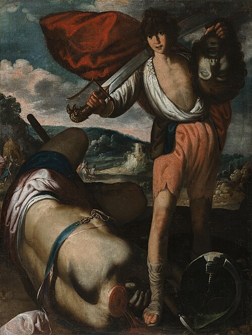 Давид с головой Голиафа, 1601, Juan Luis Zambrano