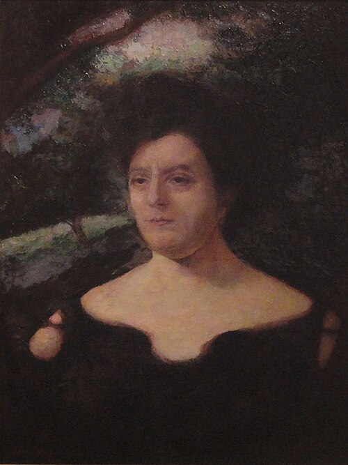 Wife of the Artist Glitzenstein, 1900, Samuel Hirszenberg