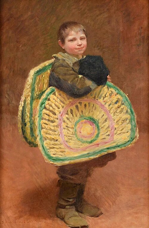 Chłopiec roznoszący macę, 1896, Samuel Hirszenberg
