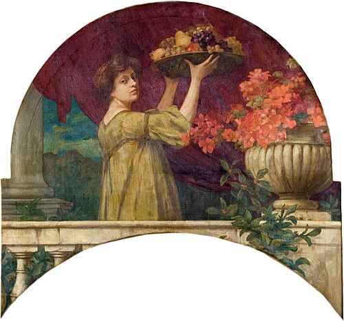 Woman with Fruits [Fortune], 1903, Samuel Hirszenberg