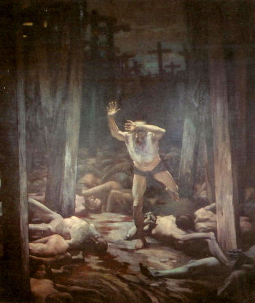The Wandering Jew, 1899, Samuel Hirszenberg