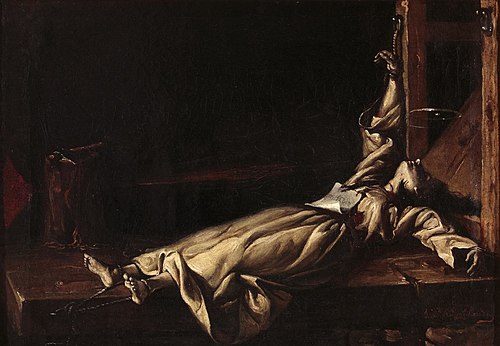 Una mártir en tiempos de Diocleciano, 1870, José María Rodríguez de Losada