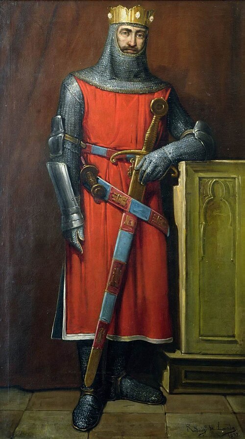 Alfonso IX de León, 1892, José María Rodríguez de Losada