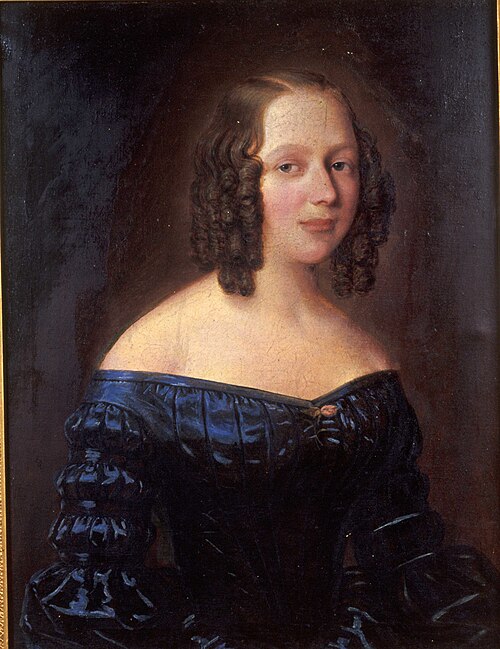 Painting, 1842, Carl Peter Lehmann