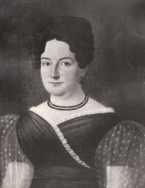 Fredrikke Martine Fürst, 1827, Carl Peter Lehmann