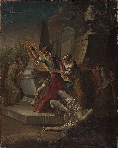 Scene of the crime, 1800, Franciszek Smuglewicz