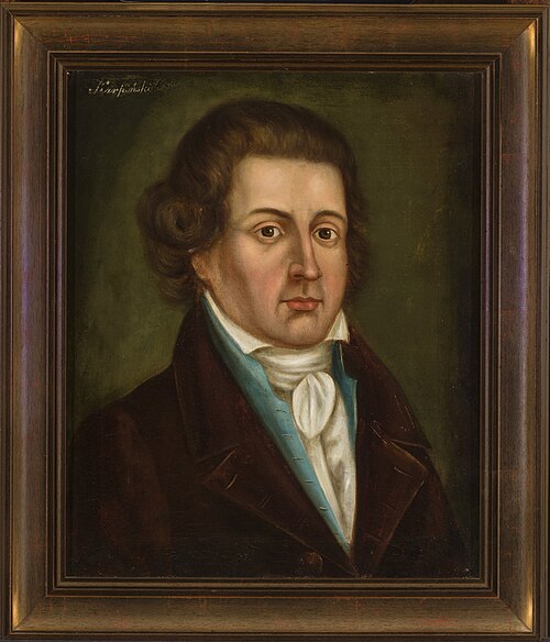 Portrait of Franciszek Karpiński (1741–1825), poet, , Franciszek Smuglewicz