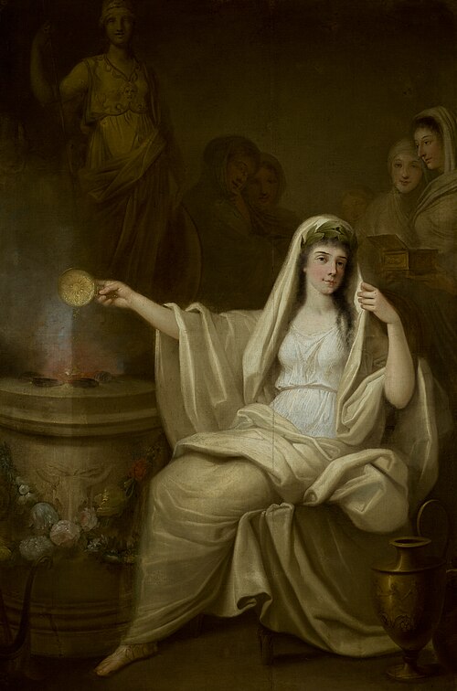 Offering of a Vestal, 1785, Franciszek Smuglewicz