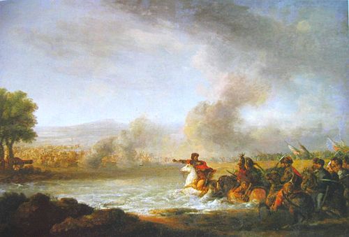 Stefan Czarniecki in the Battle of Warka, 1750, Franciszek Smuglewicz
