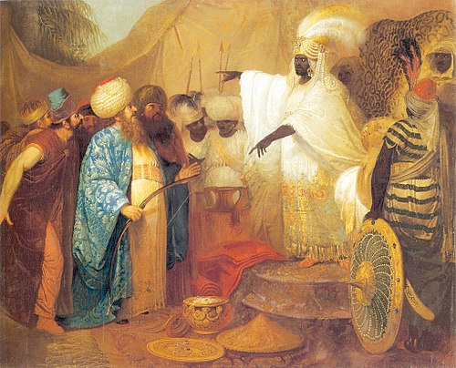 Persian Envoys before the King of Ethiopia, 1785, Franciszek Smuglewicz