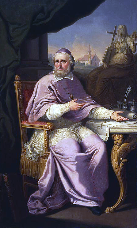 Portret biskupa Jana Stefana Giedroycia, 1790, Franciszek Smuglewicz