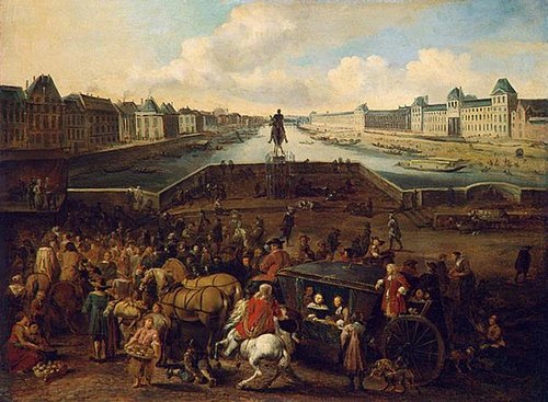 View of the Pont-Neuf in Paris, 1662, Hendrick Mommers