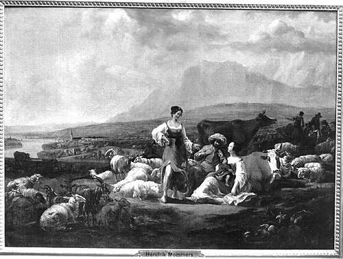 Viehstück mit Hirten, 1658, Hendrick Mommers