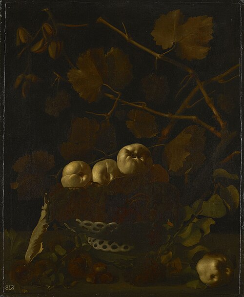 Still Life with Quinces and Acorns, 1629, Juan Fernández el Labrador