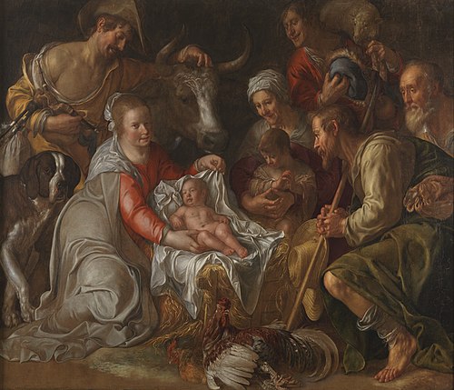 The adoration of the shepherds, 1625, Peter Wtewael