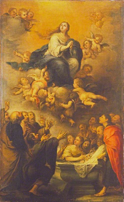 The Assumption of the Virgin, 1718, Juan Simón Gutiérrez