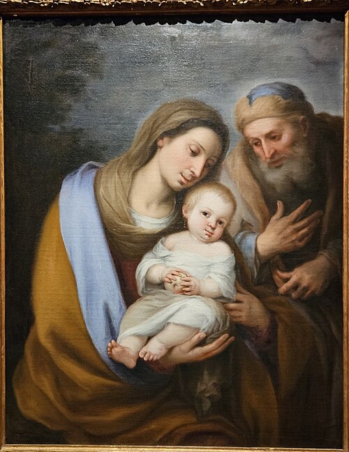 São Joaquim e Santa Ana com a Virgem Menina, 1705, Juan Simón Gutiérrez