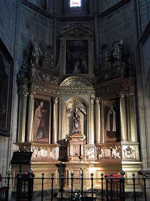 Retablo de la Virgen de la Majestad (catedral de Astorga), , Juan de Peñalosa y Sandoval