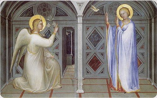 Annunciazione, 1376, Giusto de Menabuoi