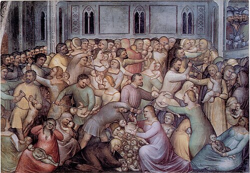 Massacre of the Innocents, 1376, Giusto de Menabuoi