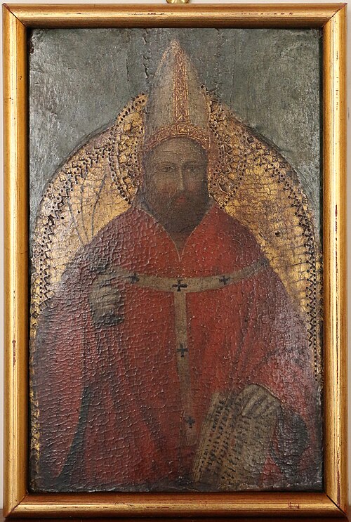 Saint Ambrose, 1363, Giusto de Menabuoi