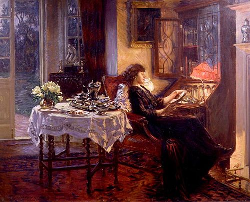 The Quiet Hour, 1913, Albert Chevallier Tayler