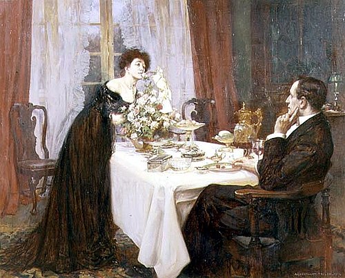 Elizabeth Barrett Browning, 1909, Albert Chevallier Tayler