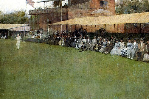 Eton Vs Harrow At Lords, 1886, Albert Chevallier Tayler