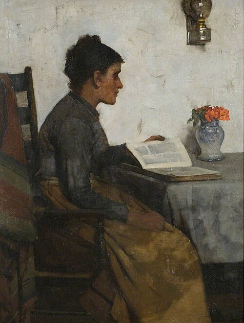 Her Comfort, 1889, Albert Chevallier Tayler