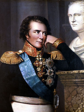 Portrait of Gustaf Mauritz Armfelt (1757-1814), 1845, Johan Erik Lindh