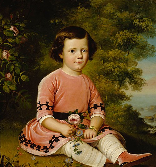 F. M. Maexmontan as a Child, , Johan Erik Lindh