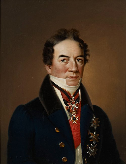 Portrait of Count R. H. Rehbinder, , Johan Erik Lindh